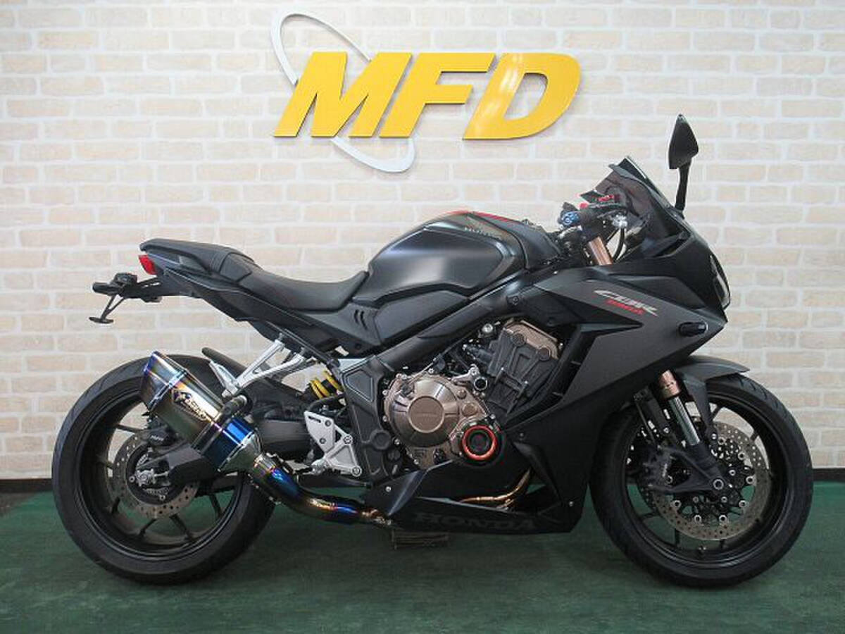 ★MFD大阪★ホンダ CBR650R RH03 黒 2019年モデル ワイバーン ベビーフェイス プーチ カスタム車両拍卖