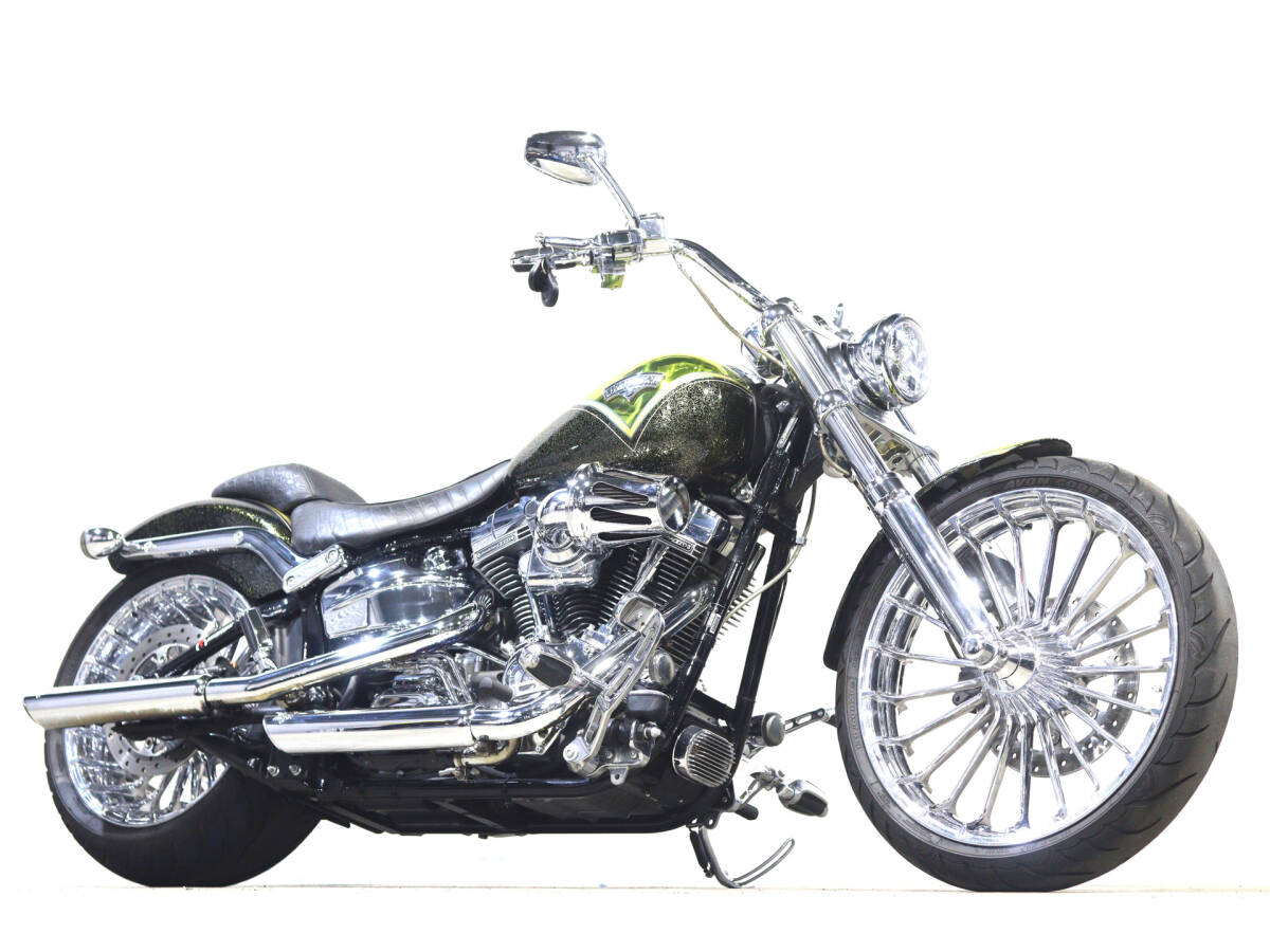 ハーレー FXSBSE CVOブレイクアウト 2013y TC110B 1801cc 9497km Vanceマフラー DAYTONAサイドナンバーキット ETC 検9/7拍卖