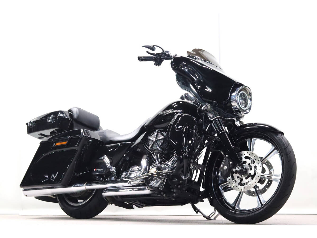 ハーレー FLHXストリート グライド 2010y TC96 1580cc RSD23インチ ホイール VANCE&HINESエキパイ&マフラー ツアーパック拍卖