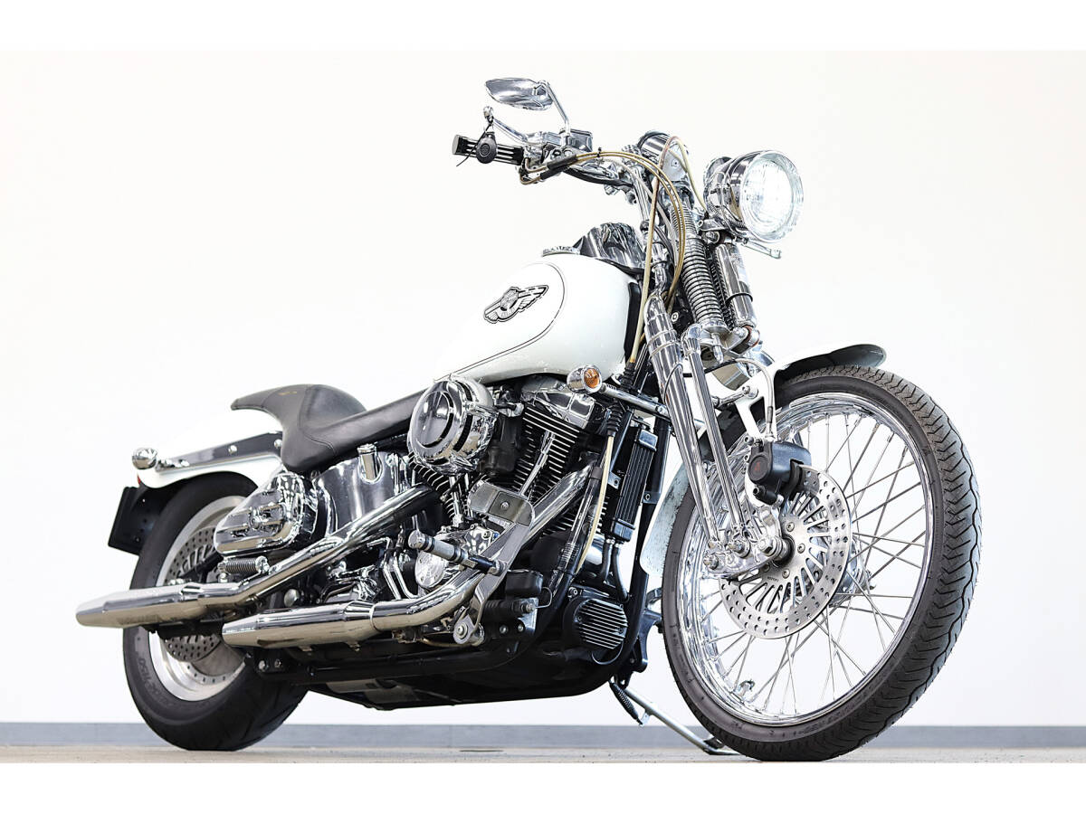 ハーレー FXSTS ソフテイルスプリンガー 2003y 100周年 TC88B 国内ディーラー車 純正スタイル 純正スプリンガー SEマフラー HSRキャブ拍卖