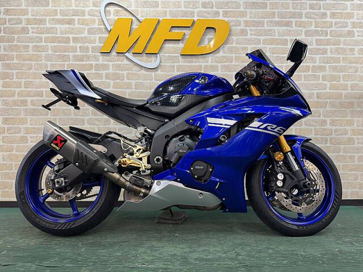 ★MFD大阪★ヤマハ YZF-R6 BN6 青 2017年モデル ベビーフェイス オーリンズ GBレーシング スポーツ サーキット拍卖