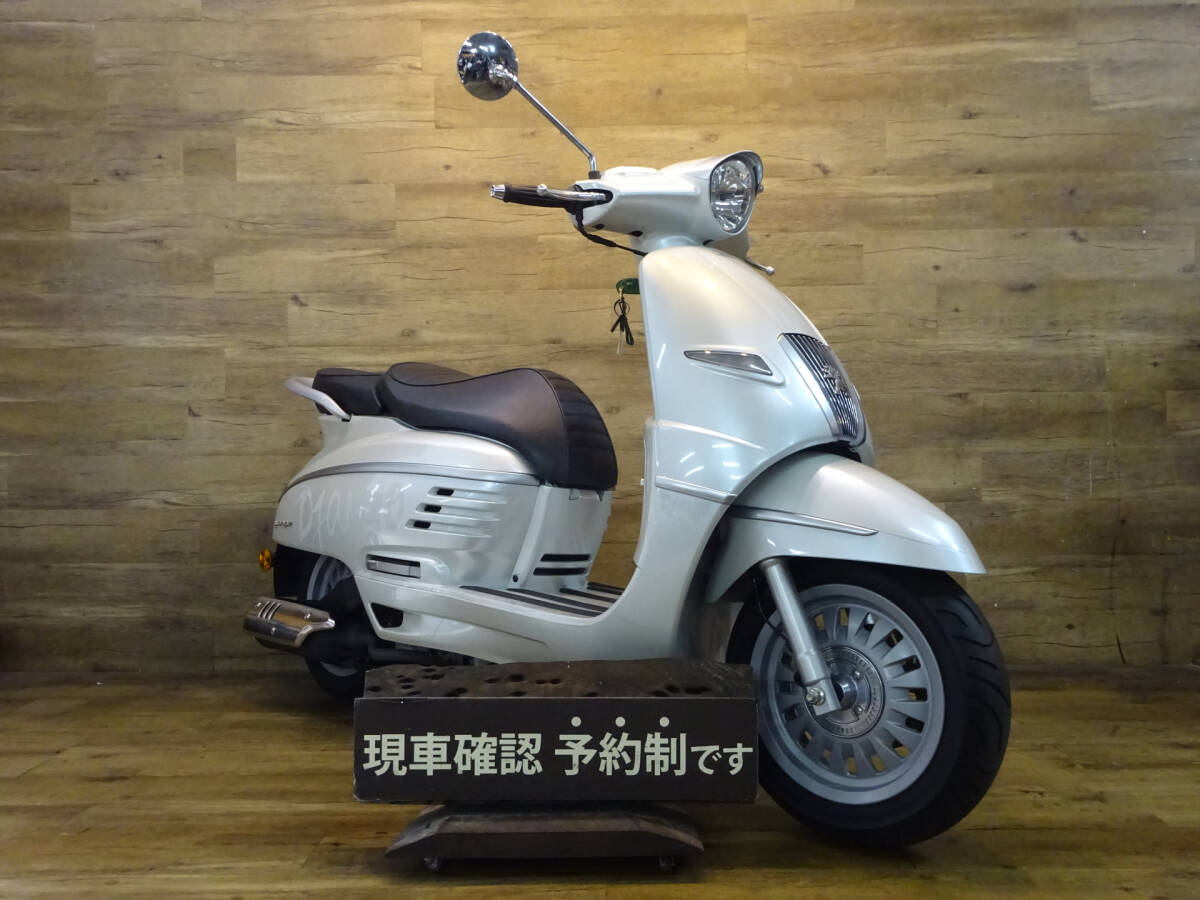プジョー ジャンゴ125ABS オシャレ爆発♪低走行♪ローンもOKです♪拍卖