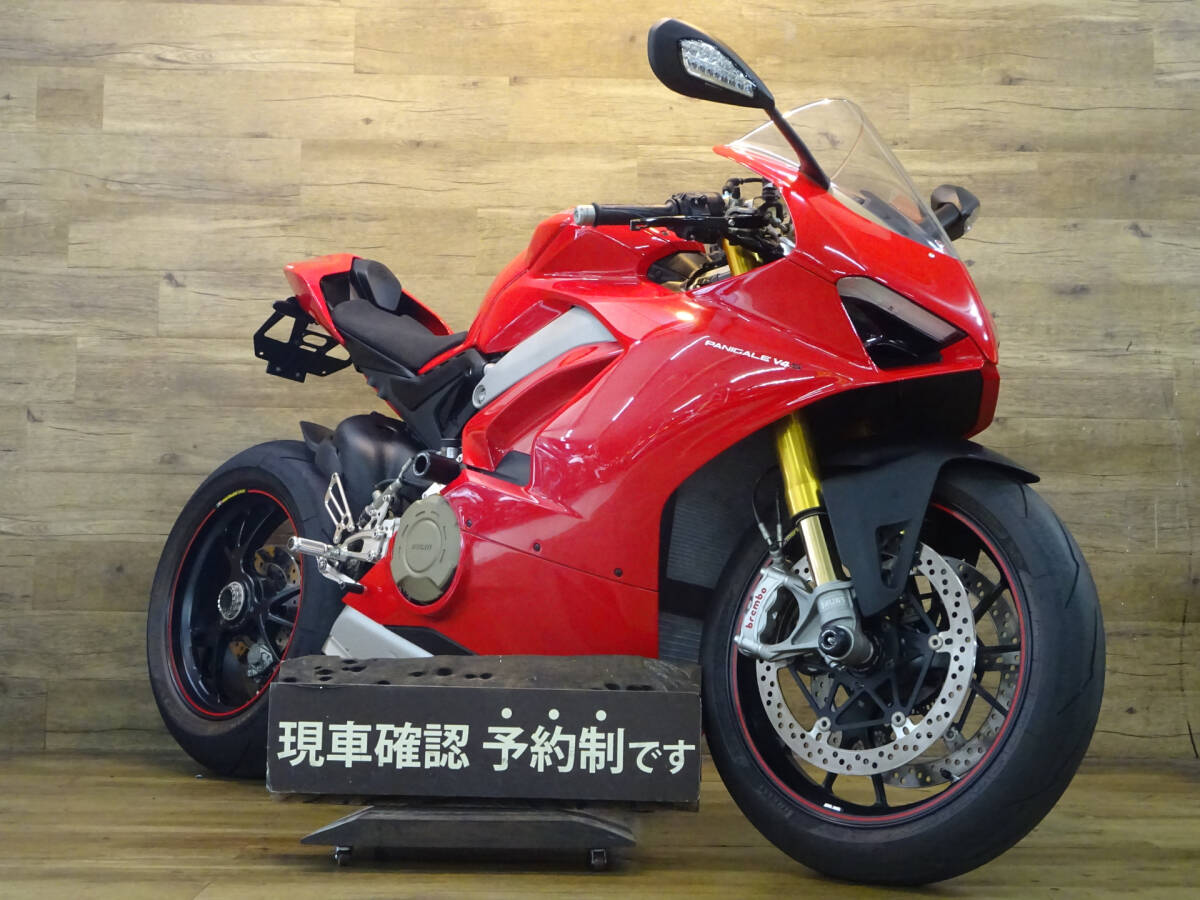 ドゥカティ パニガーレV4S 車検R8/1♪低走行♪早い者勝ち♪ローンもOKです♪拍卖