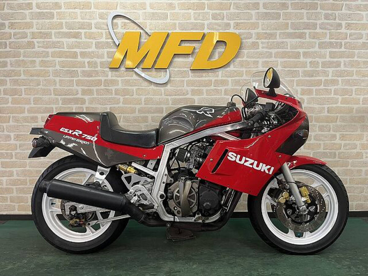 ★MFD大阪★スズキ GSX-R750R Limited Edition GR71G 赤 ヨシムラカラー 乾式クラッチ 1人登録拍卖