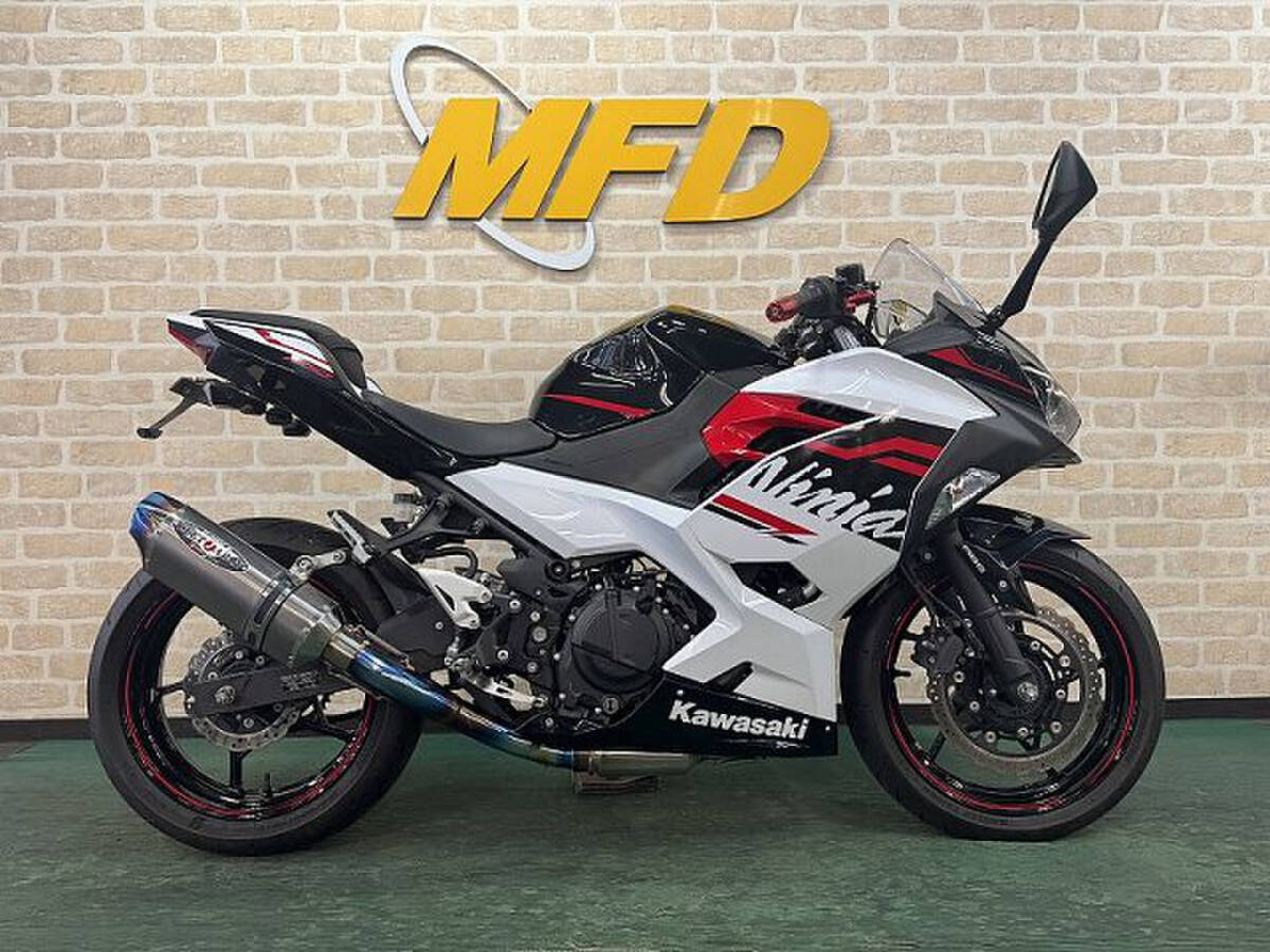 ★MFD大阪★カワサキ Ninja 400 EX400G 2020年モデル 白赤 BEET ビート キジマ フェンダーレス拍卖