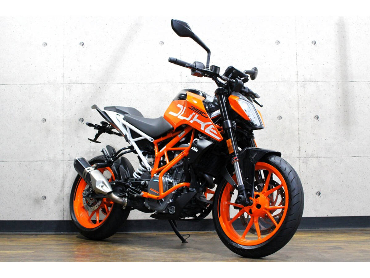 KTM 390DUKE フェンダーレス・エンジンガード・USB電源他 距離:5,025km【ローン可】ロナジャパン 390デューク拍卖