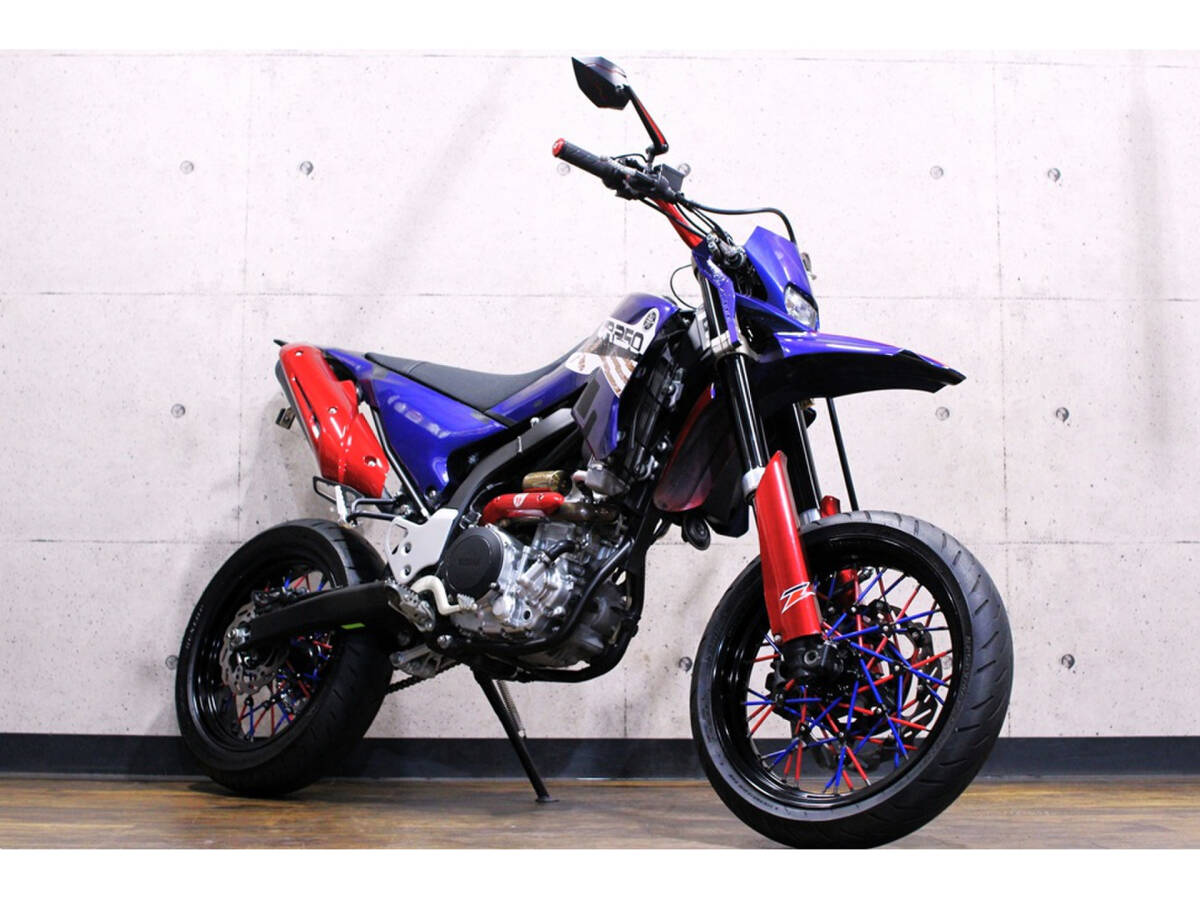 ヤマハ WR250X DG15J ETC・SP忠男パワーBOX・グリップヒーター 等 カスタムペイント【ローン可】ロナジャパン拍卖