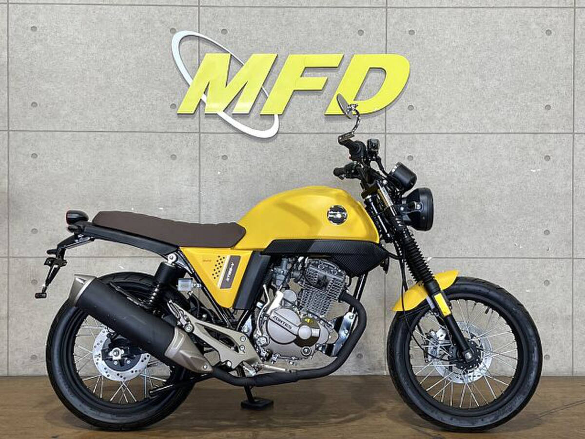 【MFD埼玉】 ゾンテス ZONTES カフェレーサ― ZT125-Ⅴ拍卖