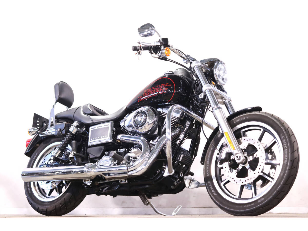 ハーレーFXDLダイナローライダー 2015y 後期モデル 1584cc 5435km 低走行 HD純正OPエンジンガード/シーシーバー ABS ETC 検8/3拍卖