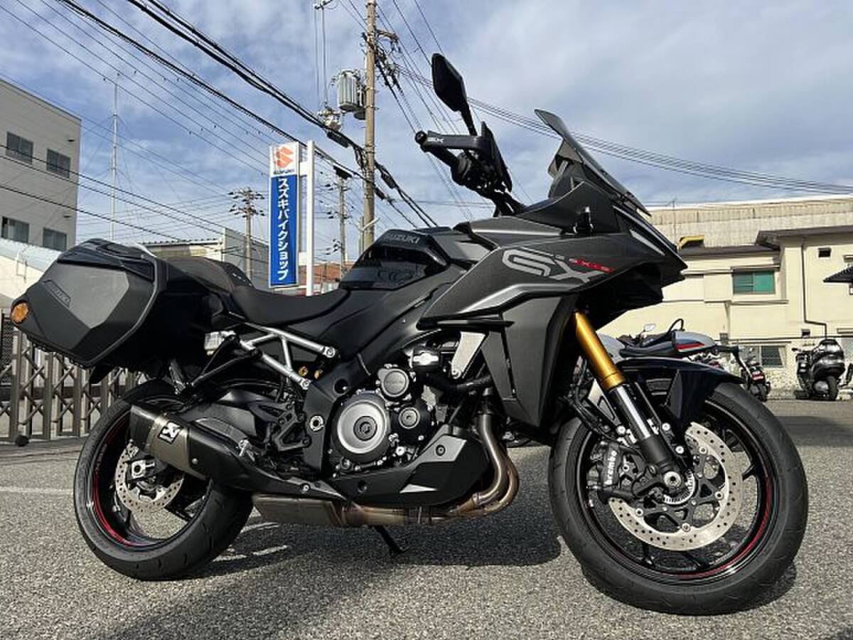 GSX-S1000GX 純正OPパニアケース 純正OPプレミアムシート AKRAPOVICスリップオン ETC グリップヒーター タンクパッド スライダー拍卖