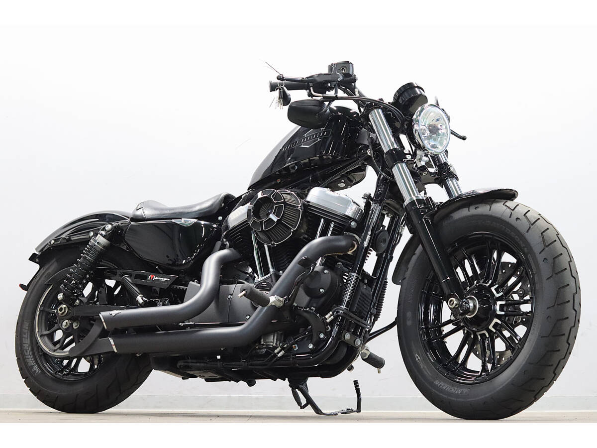 ハーレー XL1200X フォーティーエイト 2021y 低走行 チューニング ショートショット アレンネスエアクリ ケラーマン ラペラ タンクアップ拍卖