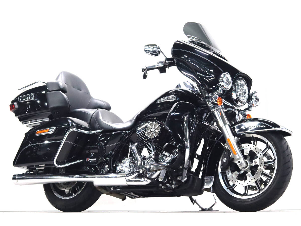 ハーレー FLHTCUL TC 2015y tc103 1689cc 9565km 萬羽製バックギア RSDエアクリ メガホンマフラー スモークウインドシールド ETC拍卖