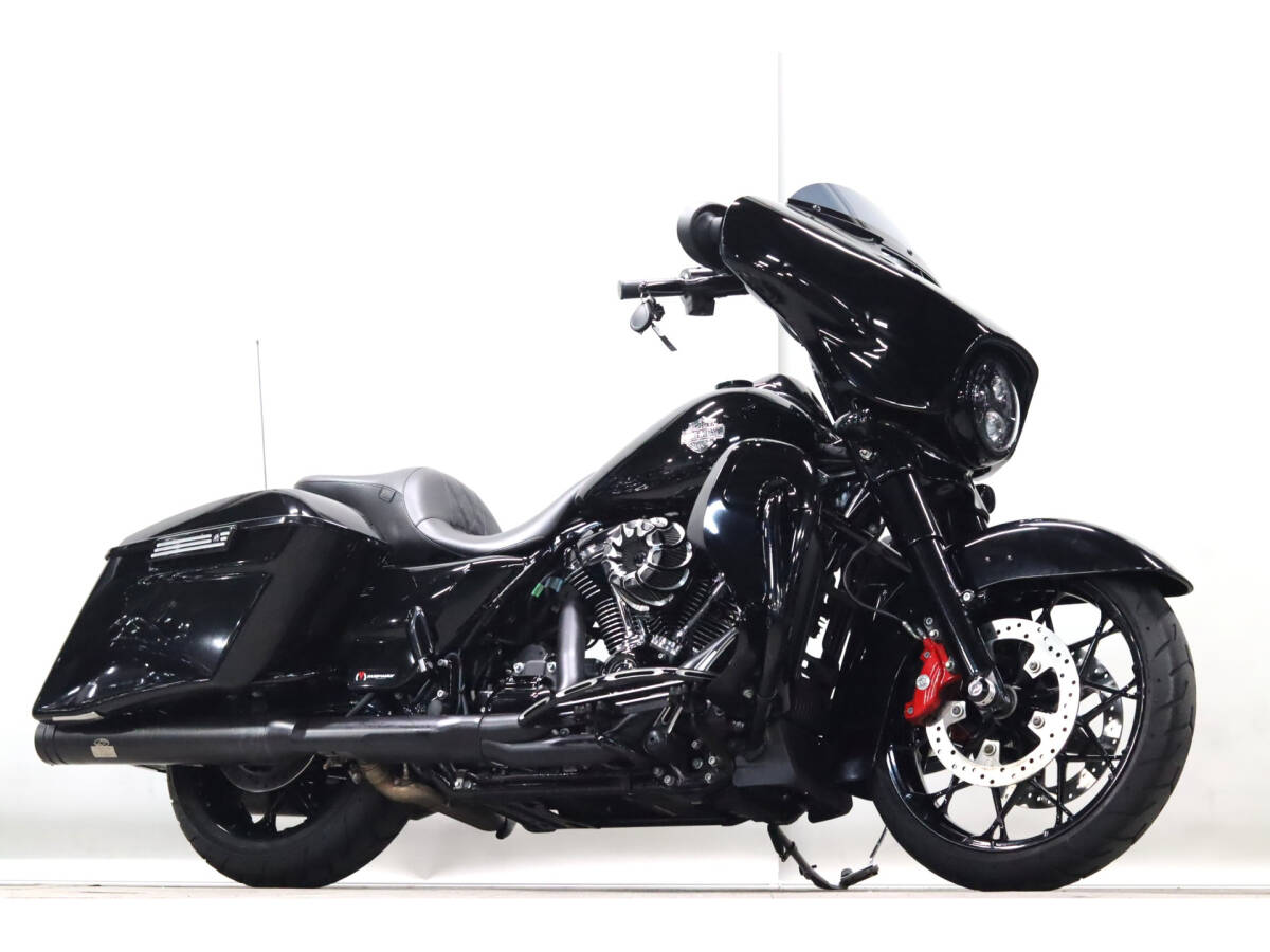 ハーレー FLHXS ストリートグライドスペシャル 2022y ジキル音量可変マフラー アレンネスエアクリ 純正OPロアフェアリング ETC 検9/3拍卖