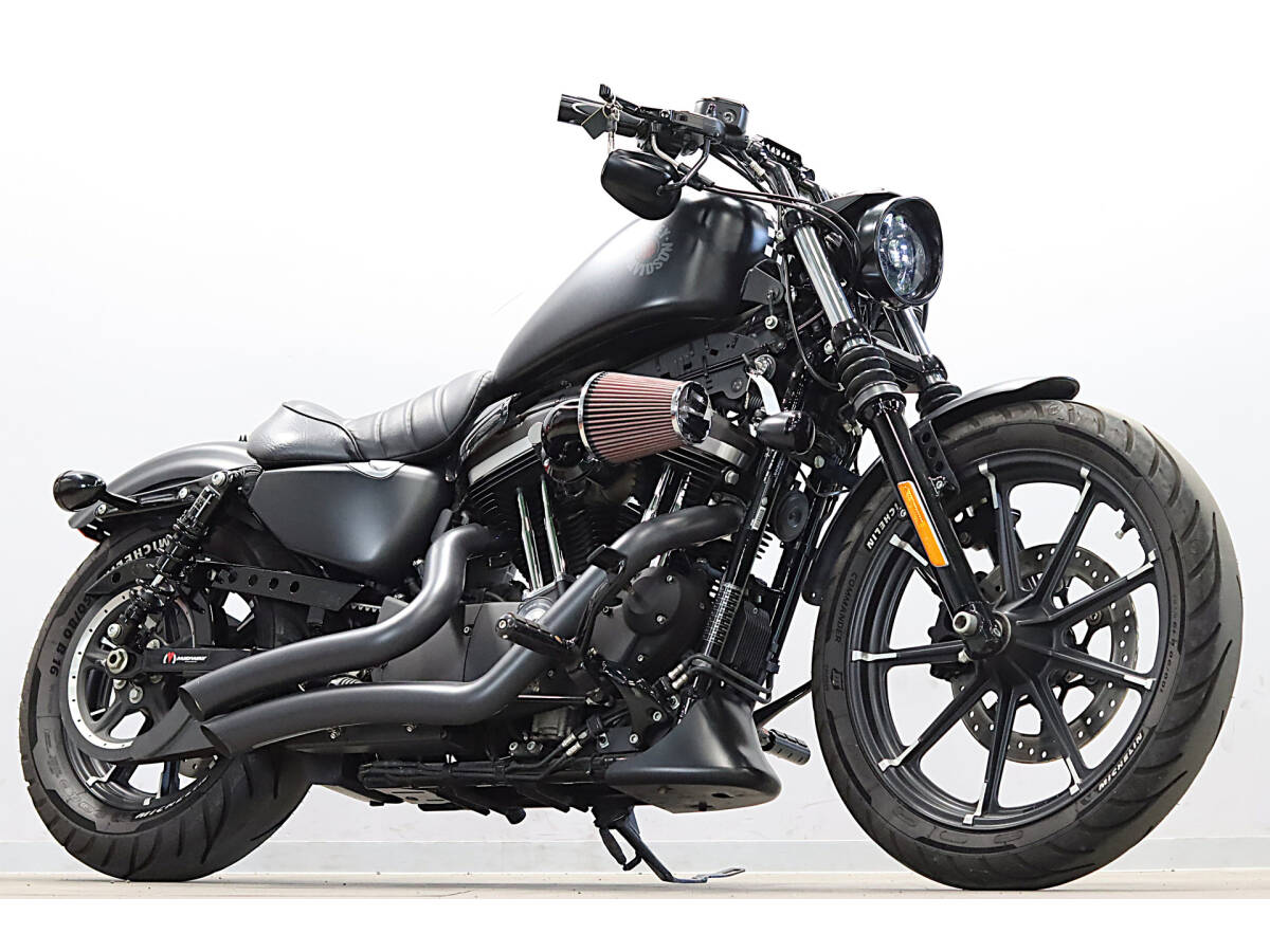 ハーレー XL883N アイアン 2019y チューニング ビッグラディウス SEエアクリ フォアコン サイドメーター/ナンバー タンクアップ R8.9拍卖