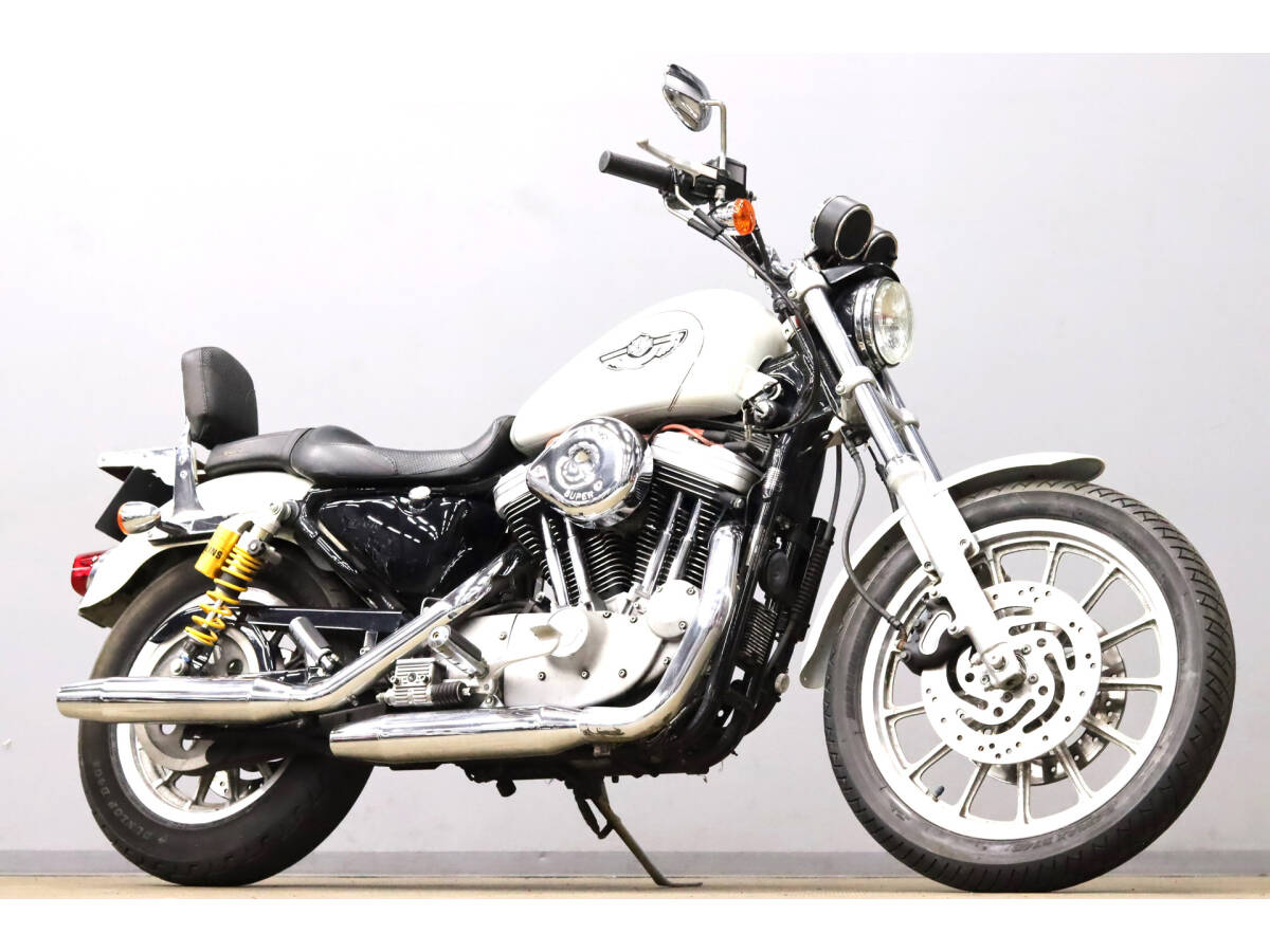 ハーレーXL1200S100thアニバーサリー スポーツスターS 2003y 国内ディーラー車 リジスポ 14294km 低走行 OHLINSリアサス拍卖