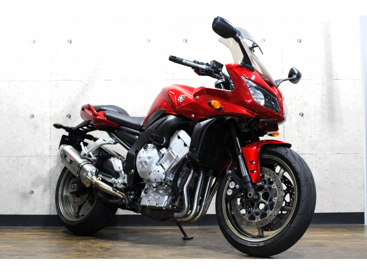 ヤマハ FZ1フェザー ヨシムラサイレンサー・ETC付 赤キー・取説有 【ローン可】【全国配送可】ロナジャパン FZ1FAZER拍卖