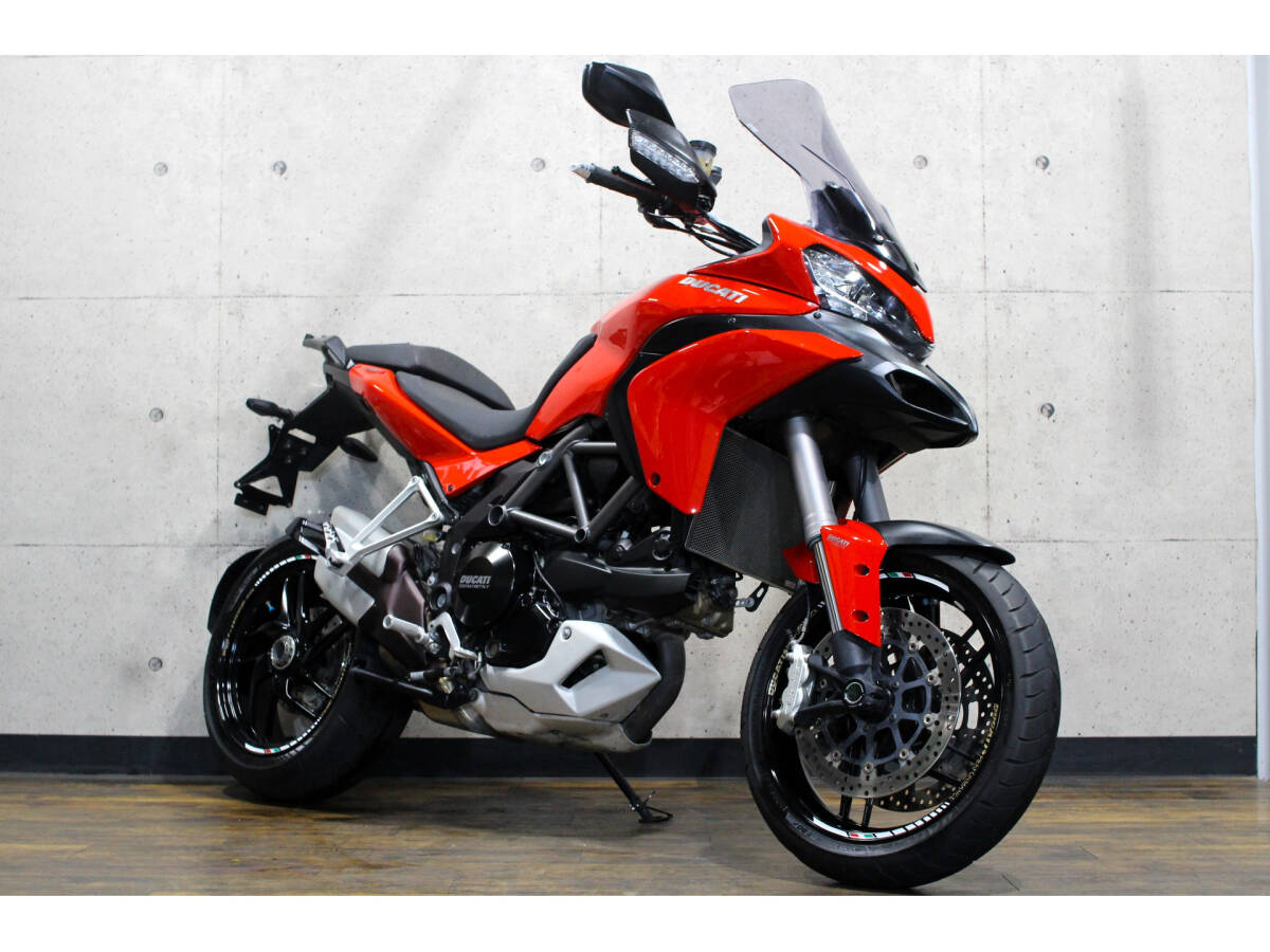 ドゥカティ ムルティストラーダ1200S ETC・Puigスクリーン等 赤キー有 【ローン可】【全国配送可】ロナジャパン拍卖