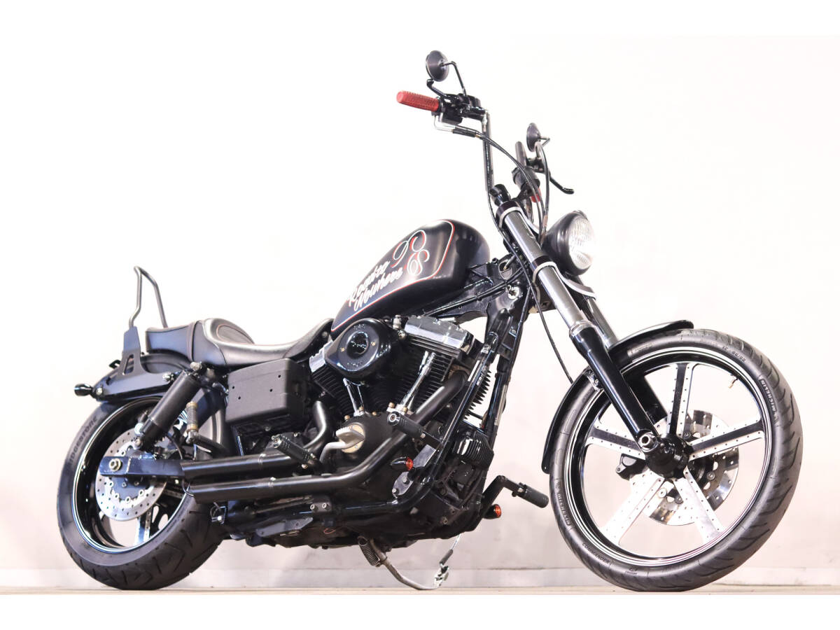 ハーレー FXDB ダイナストリートボブ VANCEフルエキ RSDカスタムホイールF/R S&Sエアクリ K&Hシート シーシーバー Zバー拍卖
