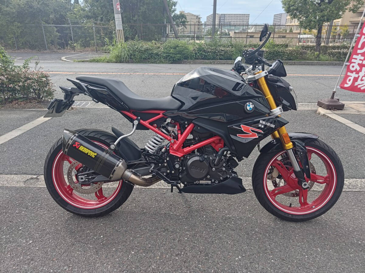 BMW G310R カスタム ワンオーナーの極上車!R8年11月車検付き!今週の特選車!拍卖