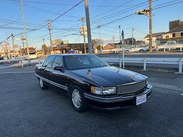【諸費用コミ】返金保証付:1995キャデラックコンコース・D車・内外装ワイン・6人乗り・走行68790km・車両交換可能拍卖