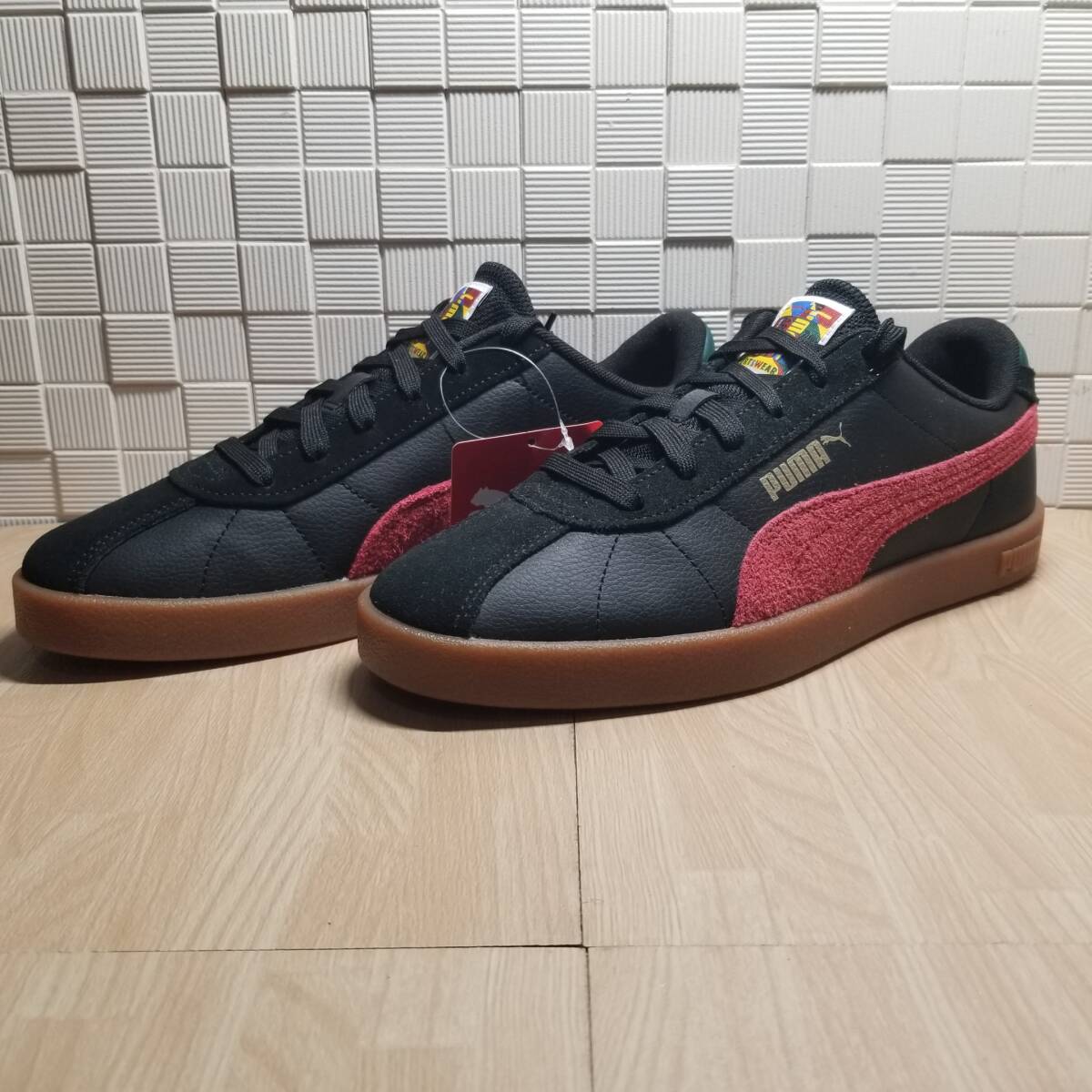 送料無料・新品未使用!!プーマ PUMA カジュアルシューズ スニーカー / CLUB 2 イヤー オブ スポーツ / 黒 ブラック 定価8690円 27.0cm拍卖