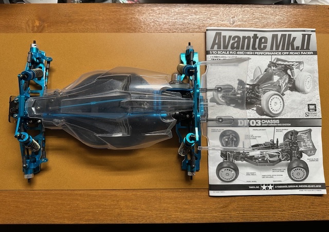 タミヤ アバンテ Mk.Ⅱ DF-03 組み立て品 未走行 フルカスタマイズ品 おまけ付き 拍卖