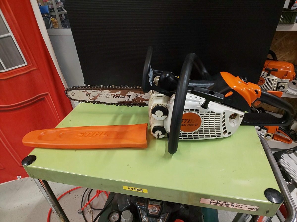 中古品 STIHL スチール バー長300mm 30.1cc エンジンチェンソー MS192C拍卖