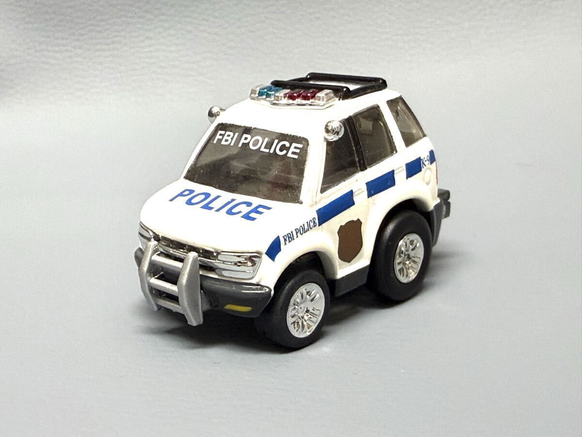 希少 チョロQ タルガ targa THE POLICE FBI ホワイト×ブルー 拍卖