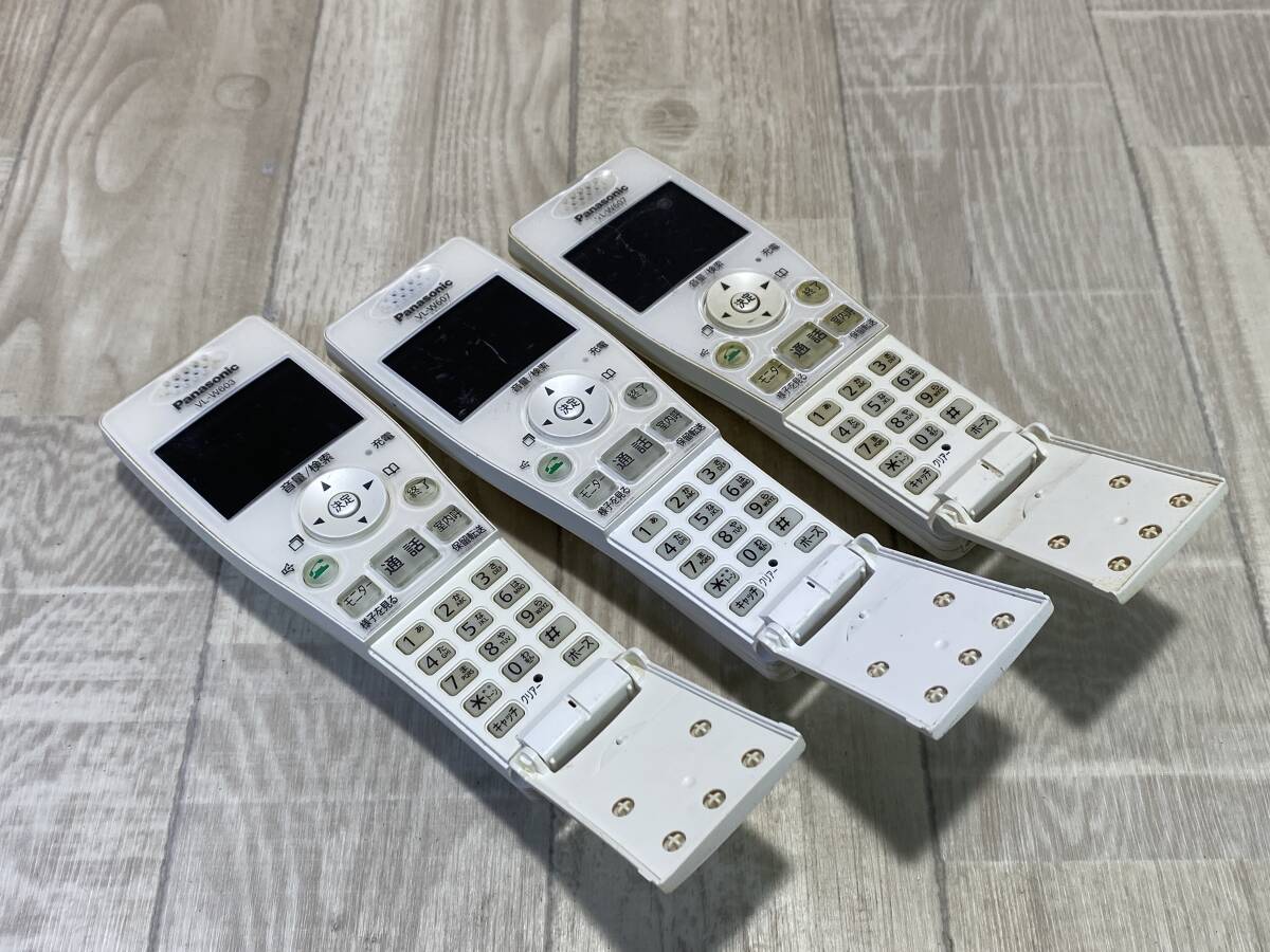 ☆Panasonic モニター 子機 まとめ 電話 パナソニック VL-W607 【未確認/現状品】(PN5K-57) 拍卖