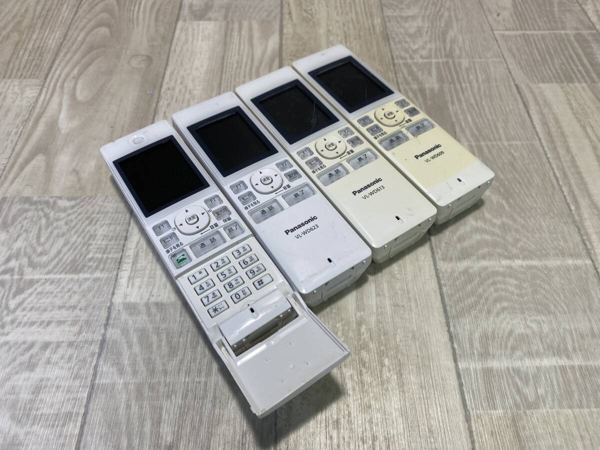☆Panasonic モニター 子機 まとめ 電話 パナソニック VL-WD623 ・VL-WD618 ・VL-WD613 ・VL-WD609 【未確認/現状品】 (PN5K-58)拍卖
