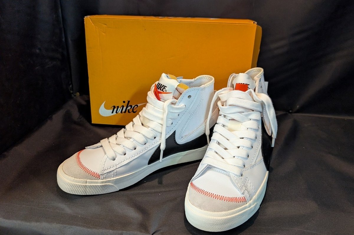 美品 ナイキ NIKE ブレーザー ミッド 77 ジャンボ ハイカット スニーカー ホワイト 白 US11 29cm拍卖