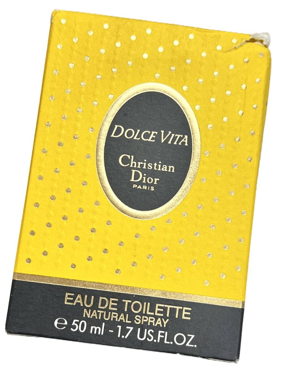 ディオール ドルチェヴィータ EDT 50ml スプレータイプ 外箱有 約99%残 極微使用品!(38115)拍卖