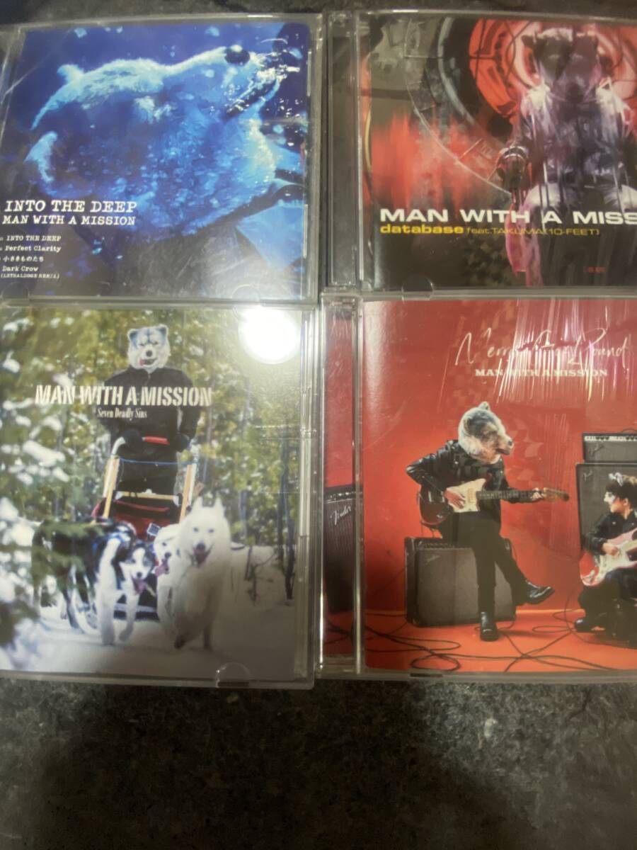 MAN WITH A MISSION シングル CD DVD+シングル CD 計4枚セット拍卖