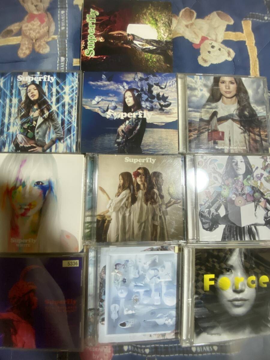 superfly (スーパーフライ)アルバム 2CD CD + 2CD +ライブ盤 CD+シングル CD 計10枚セット拍卖