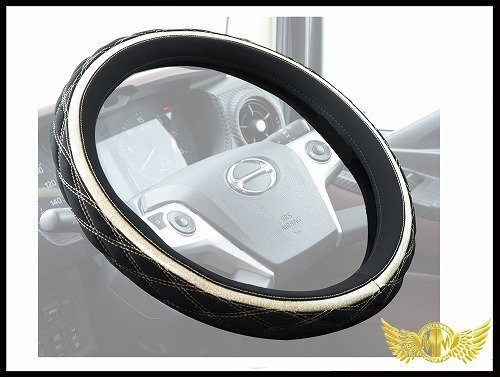 【訳有 大特価1円~】Velty(ベルティ) ハンドルカバー サークル ブラック/シャンパンゴールド Sサイズ【送料800円】【無くなり次第終了】拍卖