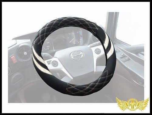 【訳有 大特価1円~】Velty(ベルティ) ハンドルカバー ライン ブラック/シャンパンゴールド MLサイズ【送料800円】【無くなり次第終了】拍卖