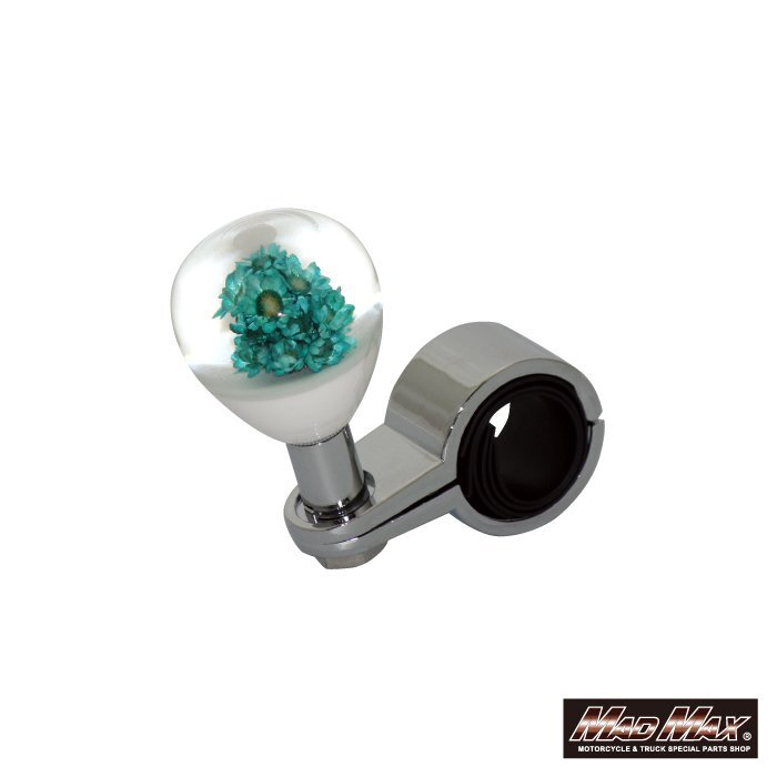 トラック用品 ハンドルスピンナー 水中花 ショート TYPE1 50mm スカイブルー/レンジャー ファイター フォワード コンドル【送料800円】拍卖