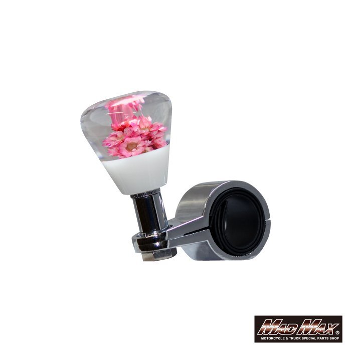 MADMAX トラック用品 ハンドルスピンナー 水中花 ショート TYPE2 50mm ピンク/キャリー ハイゼット エブリィ アクティ【送料800円】拍卖