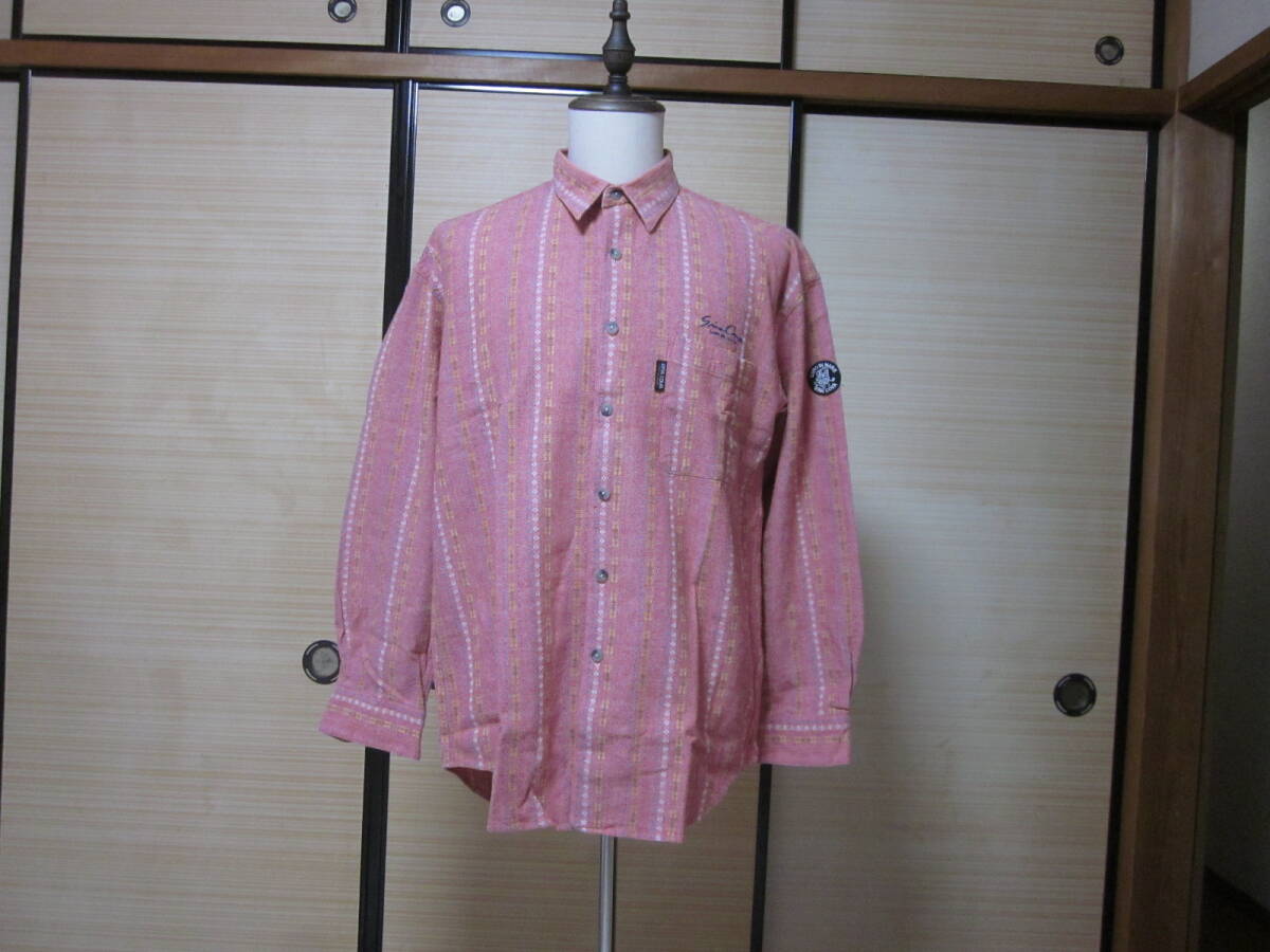 ☆☆☆【 新規出品 】SINA COVA シナコバ LUPO DI MARE:長袖デザインシャツ:MADE IN JAPAN製:正規品:サイズ表示 LL:送料無料拍卖