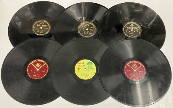 民謡 博多節 さんさ時雨 出雲田植唄 阿波踊り 新相馬節 秋田馬子唄 など SP盤 レコード セット拍卖