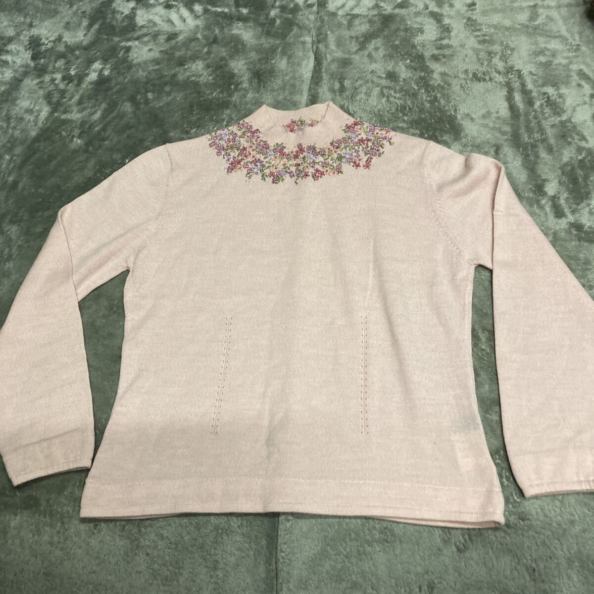 Plaisir femme 長袖ニットセーター 拍卖