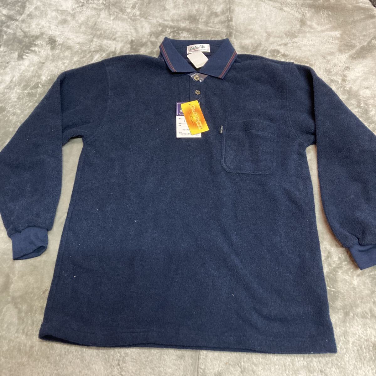 Lake life 長袖ポロシャツ フリース サイズM拍卖