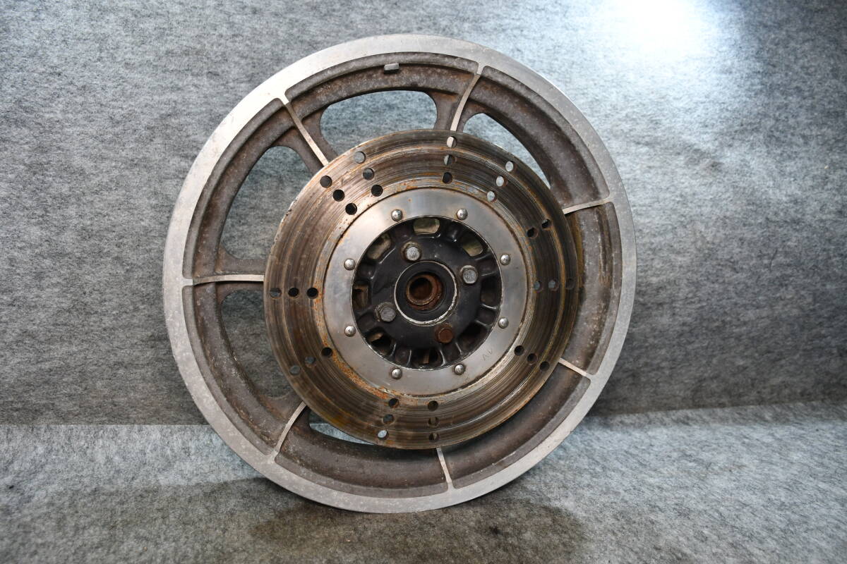 【Y25-3094】KAWASAKI Z1000LTD用 16インチリアホイール 中古品/Z1000LTDリアホイール/Z1000MKⅡリアホイール/LTD16インチホイール拍卖