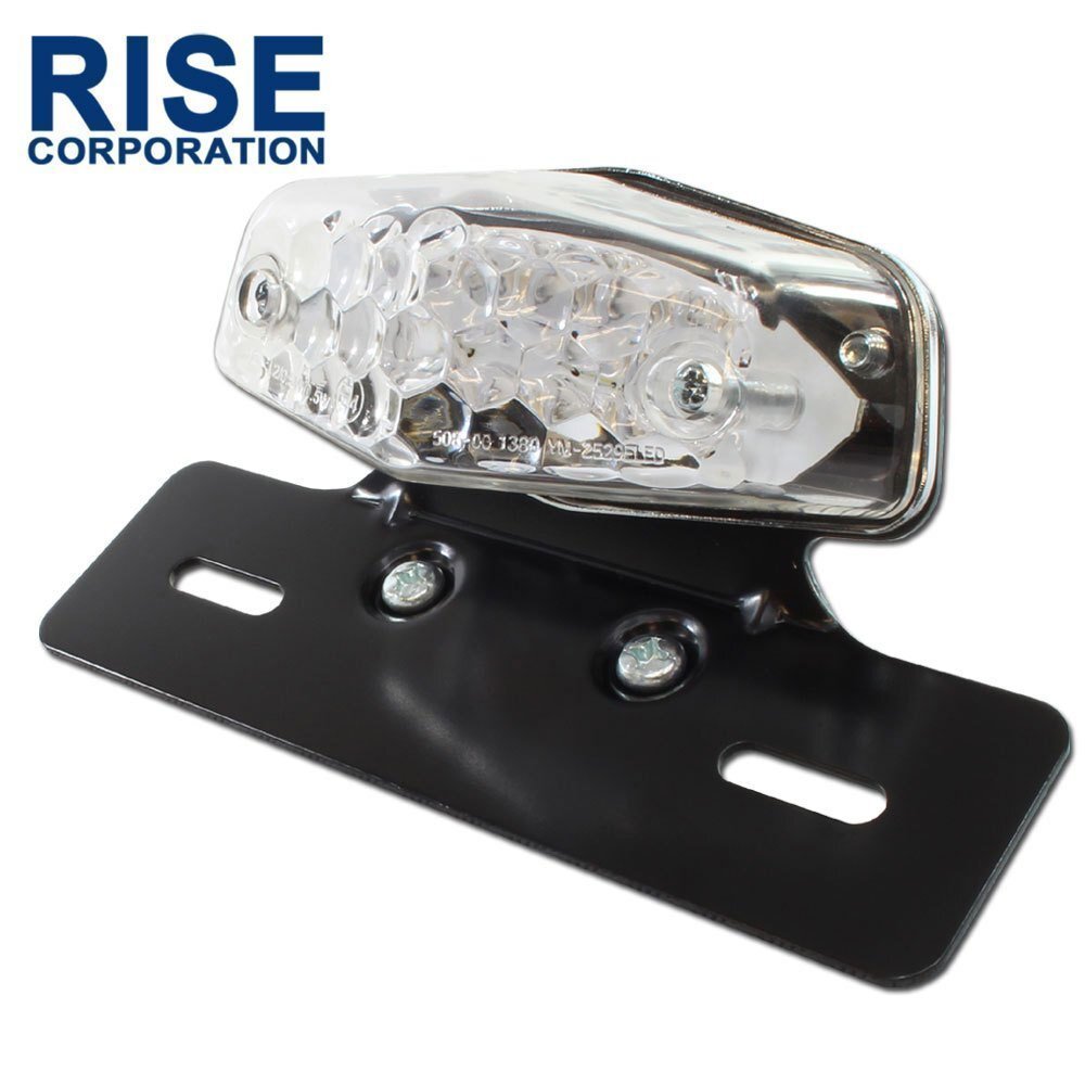 ルーカス LEDテールランプ クリアレンズ ブラックブラケット トライアンフ ボンネビル スクランブラー スラクストン拍卖