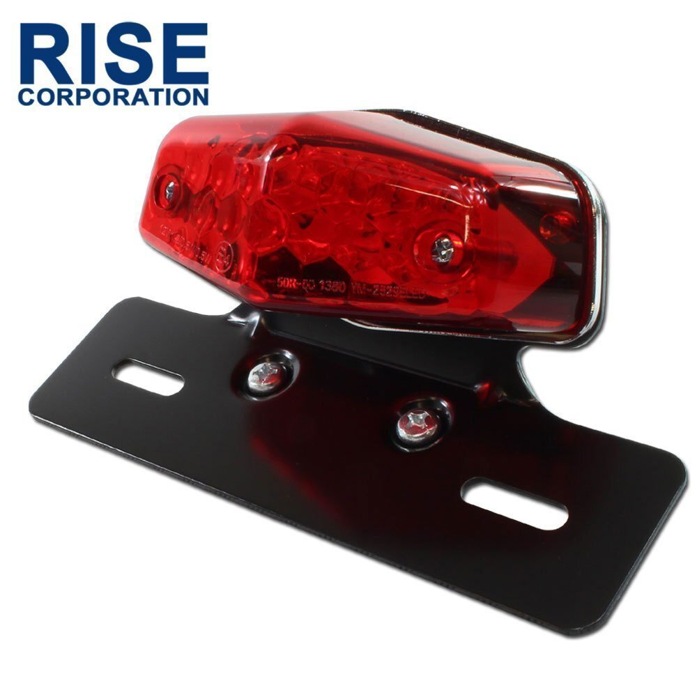 ルーカス LEDテールランプ レッドレンズ ブラックブラケット トライアンフ ボンネビル スクランブラー スラクストン拍卖