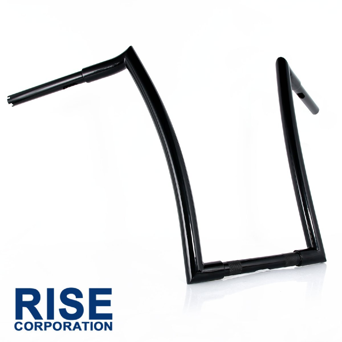 1インチ ハンドル バー Zバー 18インチ インチバー エイプバー ブラック ハーレー アメリカン ソフテイル ロードキング ファットボーイ拍卖