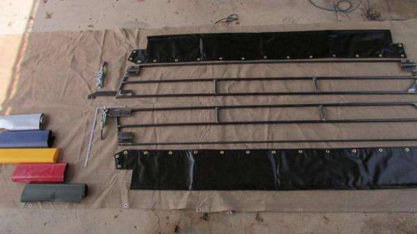 8020 J's工房 2t、3t ダンプシート コボレーンシート1台分2枚セット 【オーダー製作】 ★規格外サイズ、特殊加工は別途お見積もり拍卖