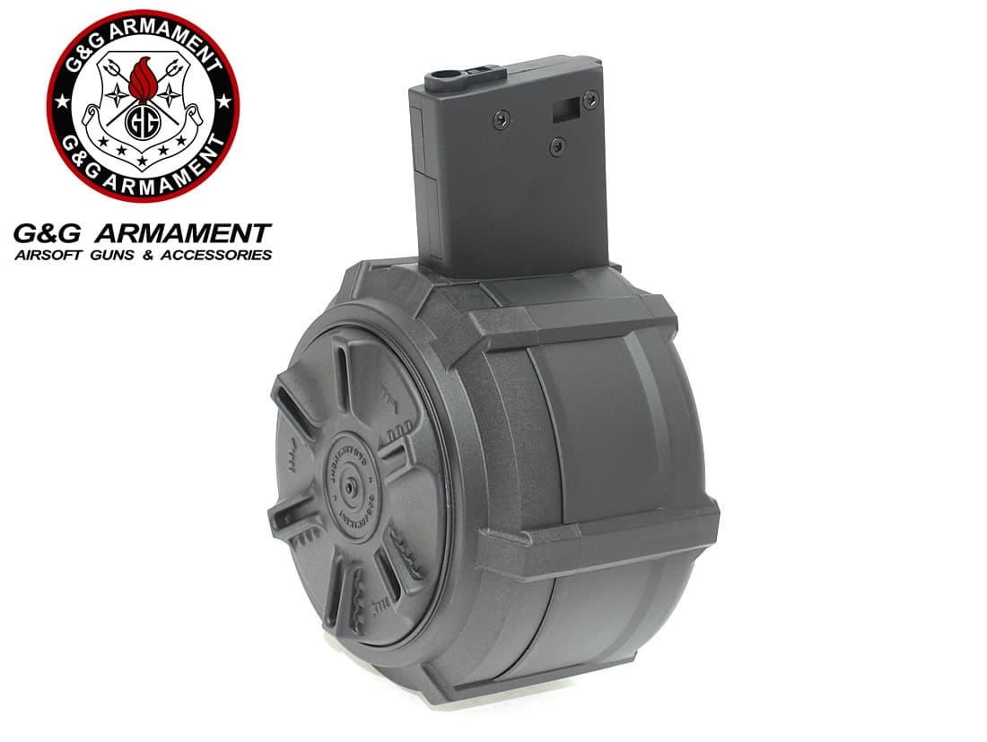 GG-556-001 G&G M4/M16 2300連 ドラムマガジン G-08-171拍卖