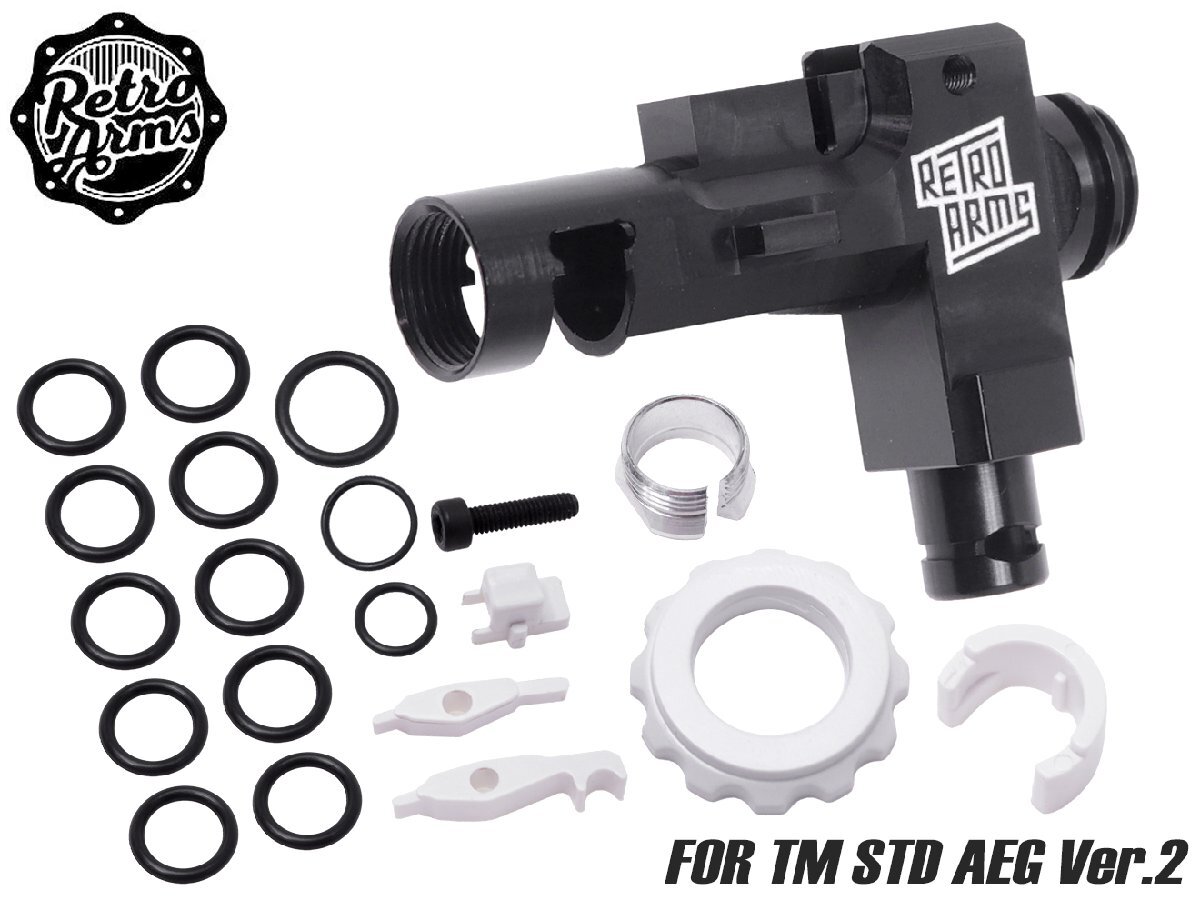 RA-AE-105 RETRO ARMS EN AW7075 CNC ホップアップチャンバー BASIC AR15 for AEG M4拍卖
