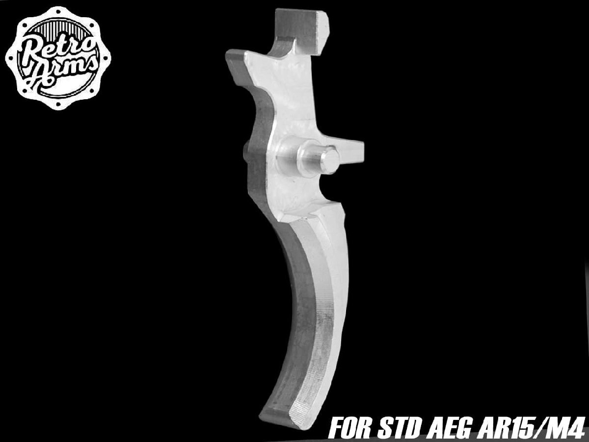 RA-AE-084 RETRO ARMS アルミCNC カスタムトリガー E type for AEG AR15/M4拍卖
